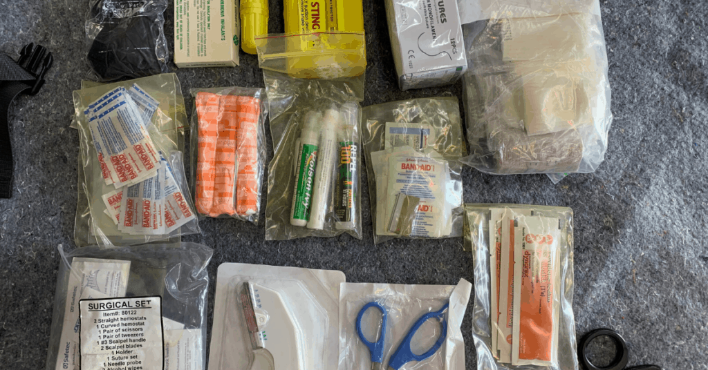 DIY first aid kit