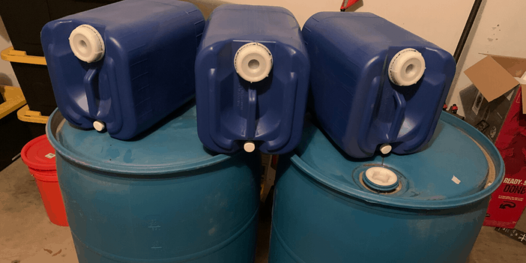 long term water storage tips