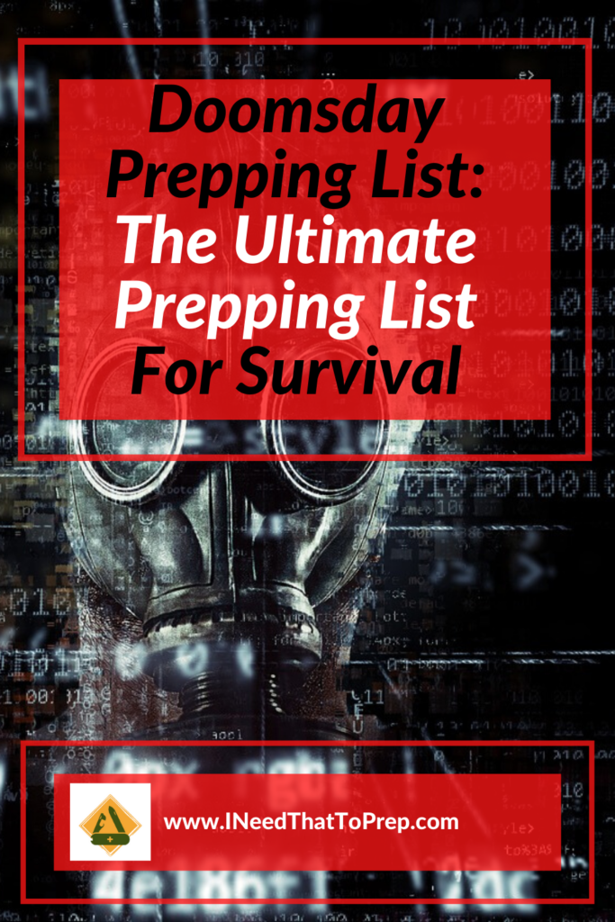 doomsday prepping list