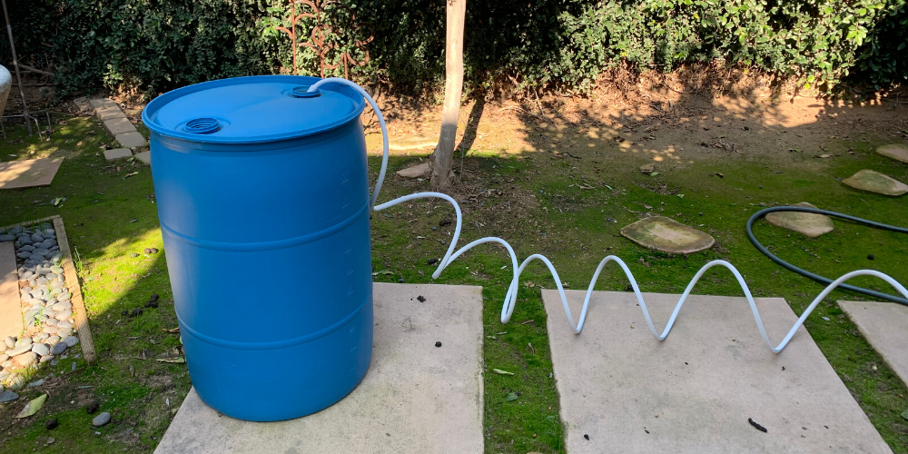 55-gallon long term water storage